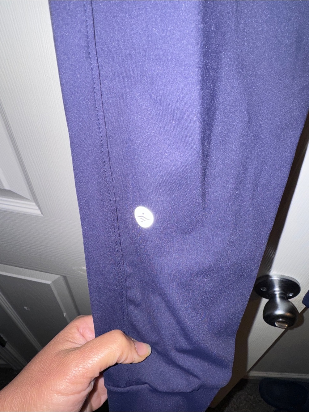 HALARA Navy Slim Drawstring Joggers - Picture 3 of 5
